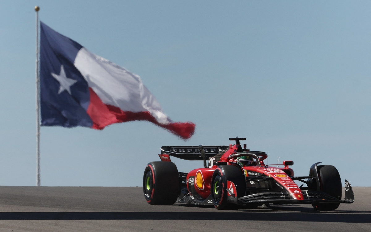 F1: Charles Leclerc arrancará primero en el GP de Estados Unidos
