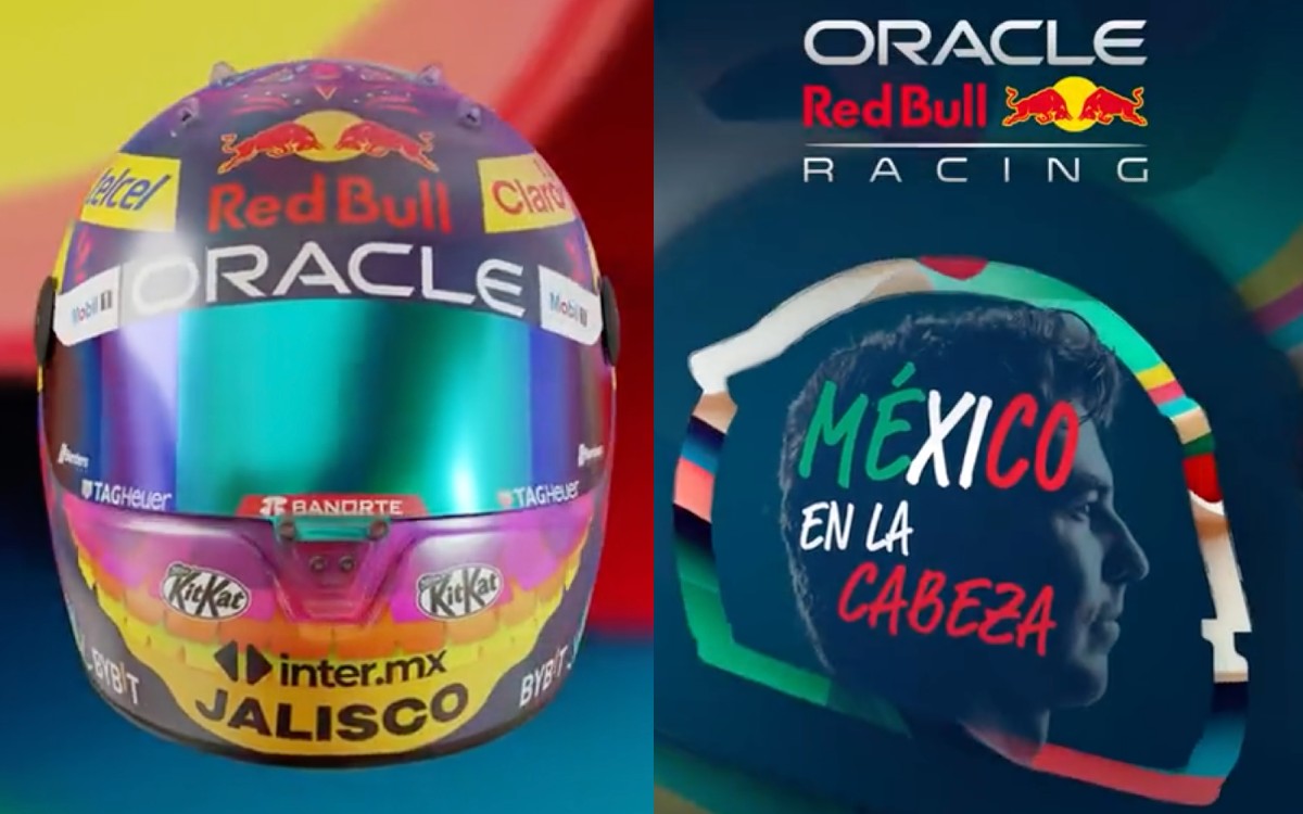 F1: ‘Checo’ Pérez presenta casco inspirado en Día de Muertos | Video