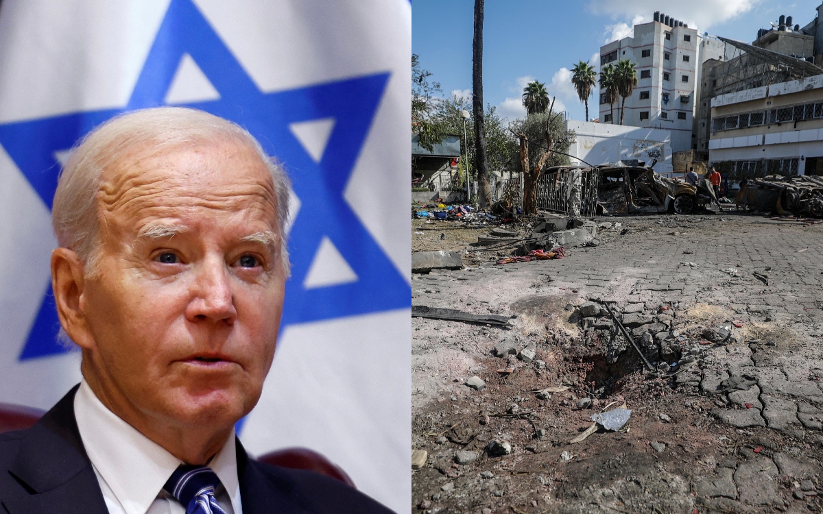 Hamás acusa a Biden de ser ‘un cómplice directo’ al dudar de masacre en hospital de Gaza