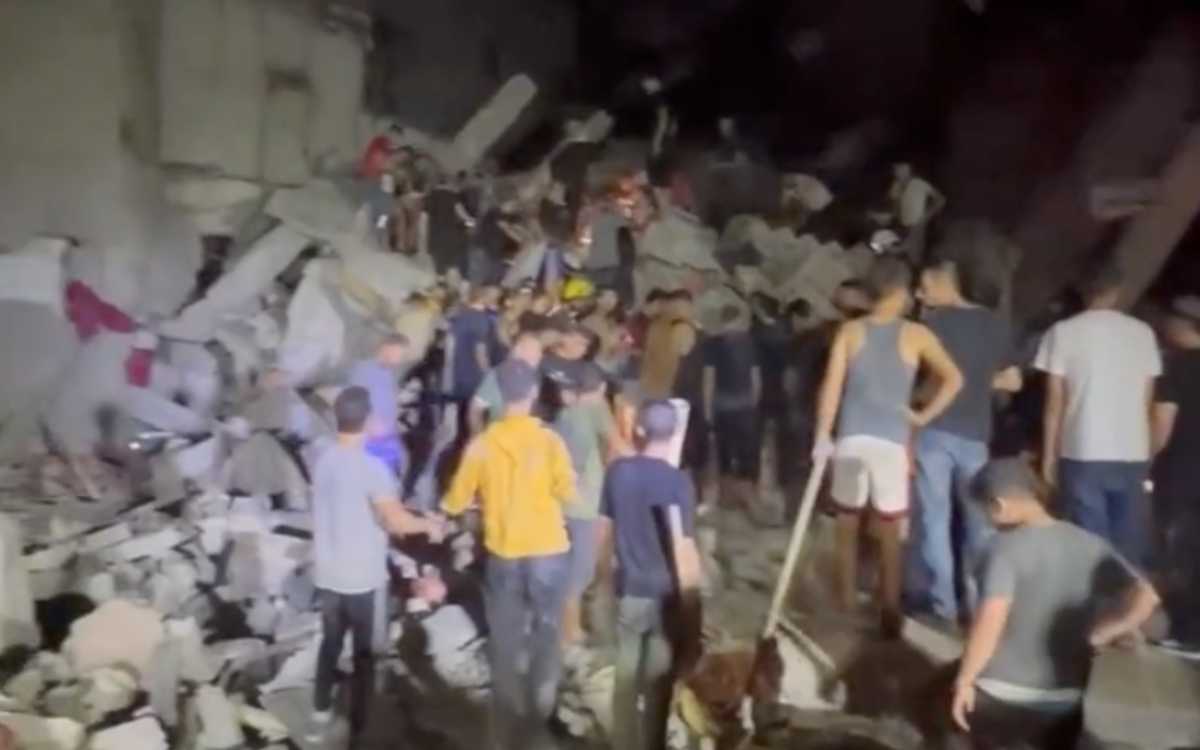 Israel bombardeó campo de refugiados en Gaza: Ministerio Sanidad