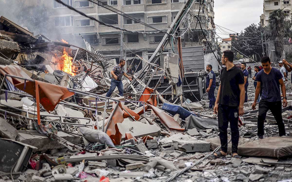 Israel realiza un bombardeo ‘a gran escala’ el norte de la Franja de Gaza