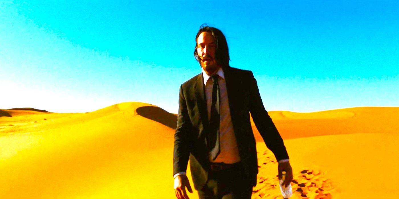John Wick se desmaya y se da vuelta en el desierto tiene desconcertado a un experto en supervivencia