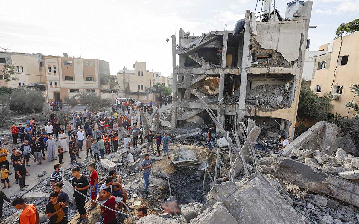 La ONU denuncia que Israel ataca el sur de Gaza, a donde ordenó que los civiles se desplazaran