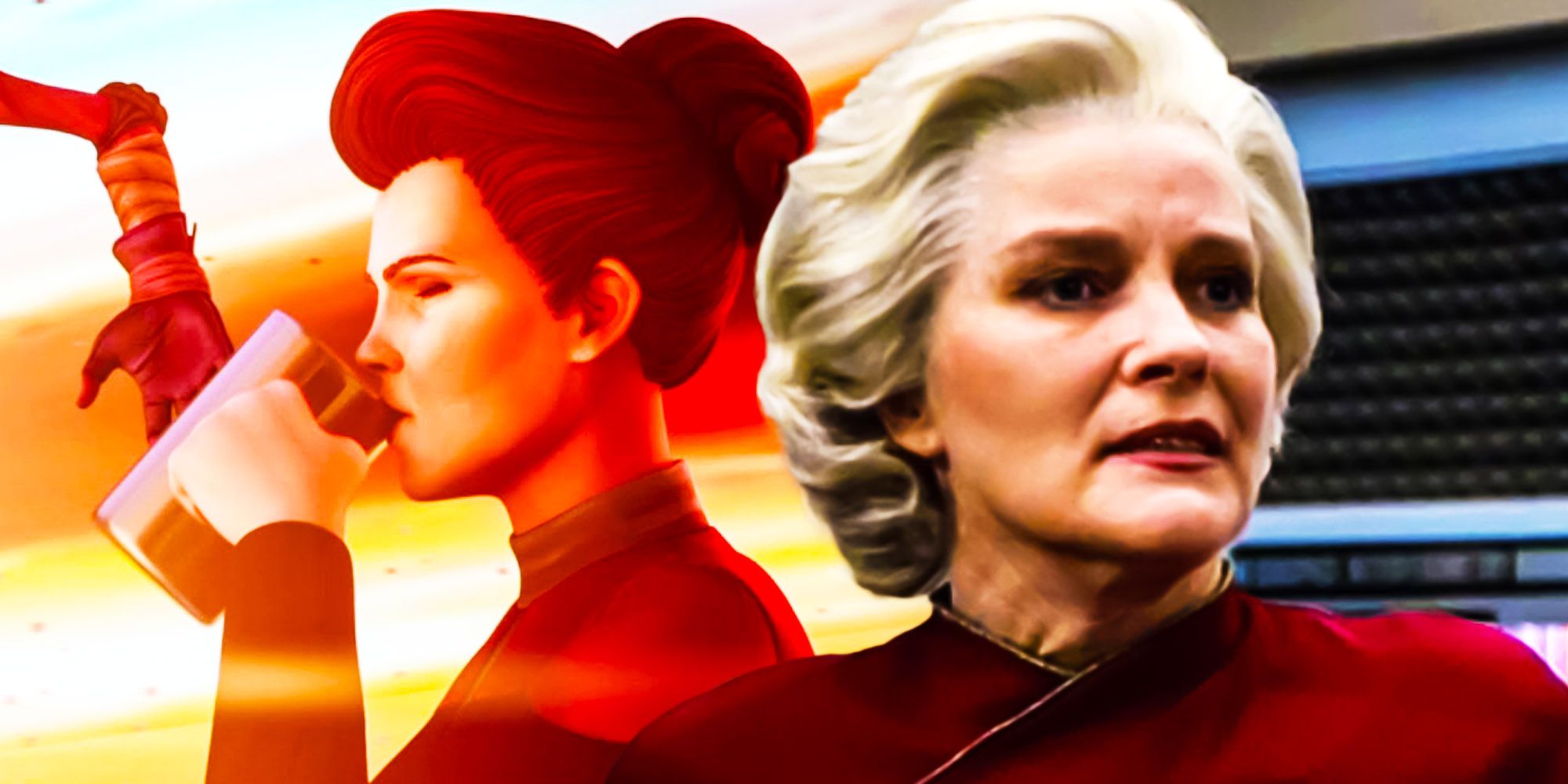 La actriz de almirante Janeway, Kate Mulgrew, comenta sobre Star Trek: Prodigio salvado por Netflix