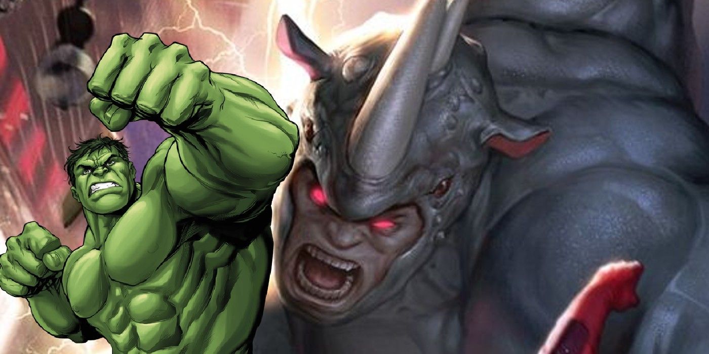 La armadura potenciadora de poder de Rhino acaba de convertirlo en el nuevo Hulk de Marvel (contra su voluntad)