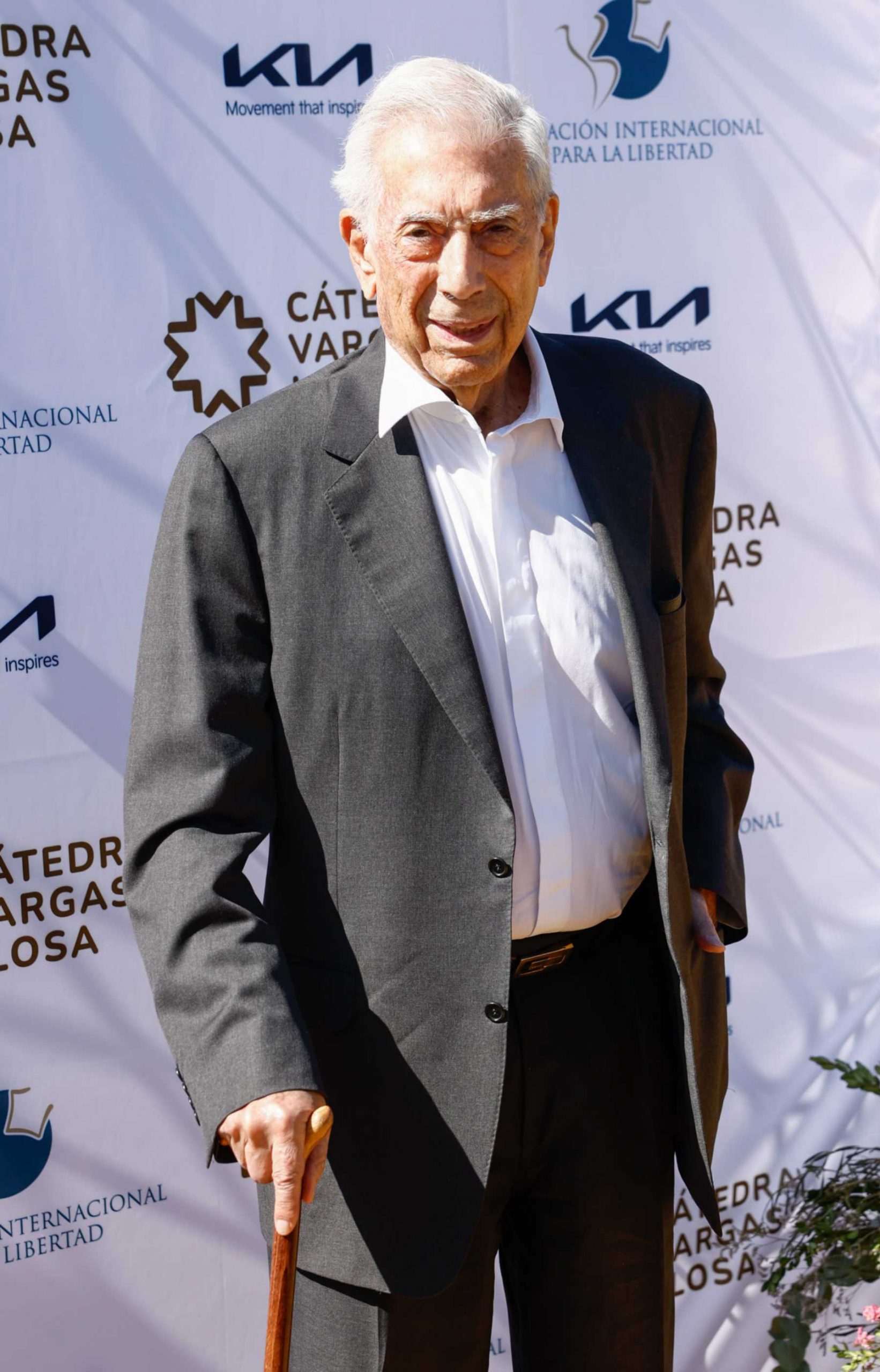 Mario Vargas Llosa en un acto de la Cátedra Vargas Llosa / Gtres