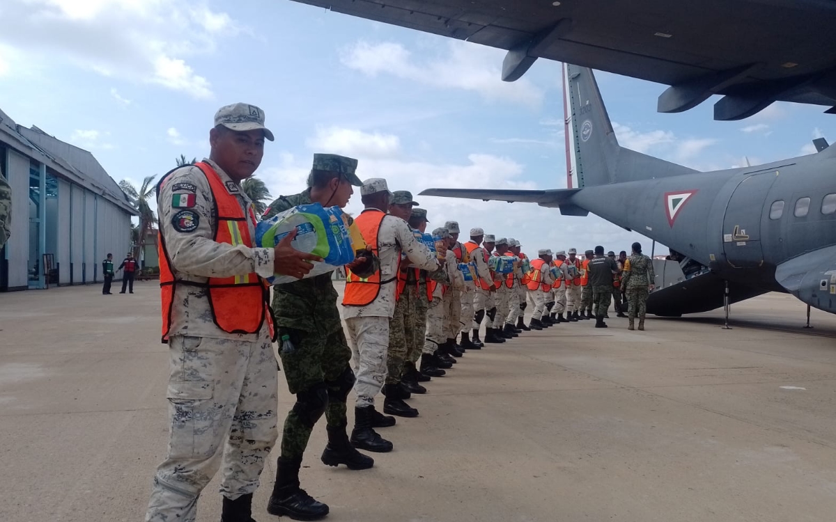 ‘Llegarán hoy 40 toneladas de apoyo a Guerrero’: Gobernación