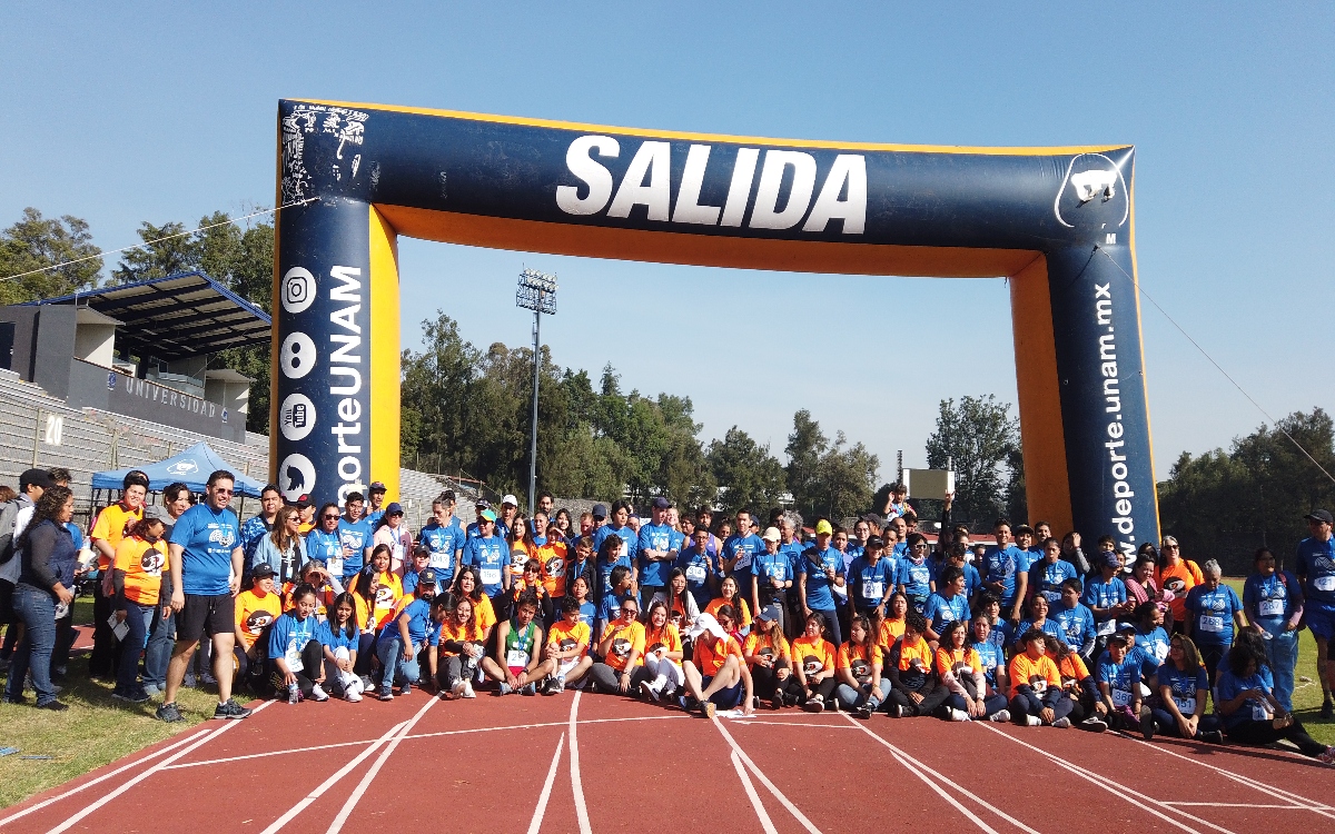 Más de 350 participantes corrieron para los refugiados en la UNAM