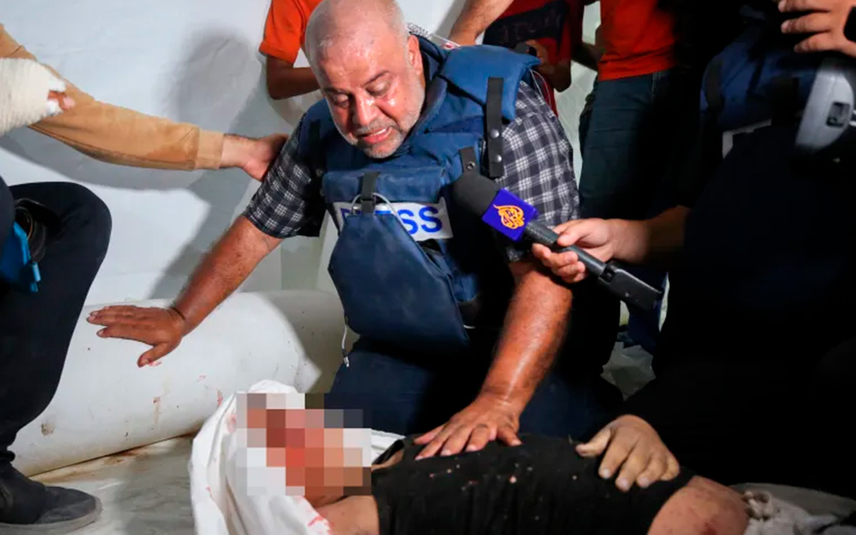 Muere familia del jefe de redacción de Al Jazeera en Gaza durante bombardeo