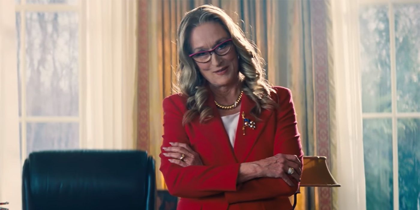 No mires el tráiler: el presidente de Meryl Streep está aburrido del Apocalipsis