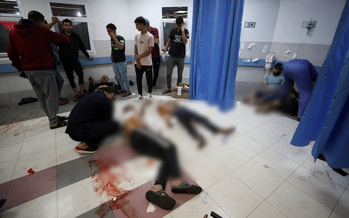OMS condena ataque a un hospital en Gaza