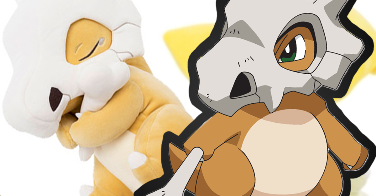 Pokémon realmente acaba de lanzar un peluche de Cubone que llora
