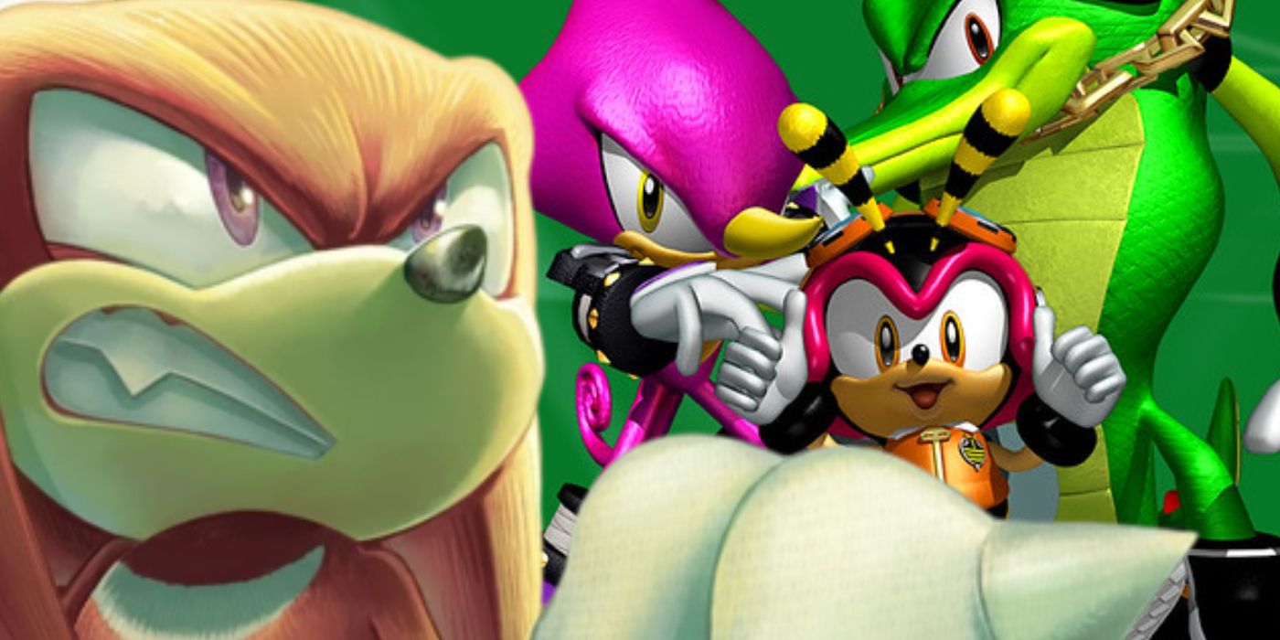Por qué Sonic the Hedgehog de IDW NECESITA mantener unido al icónico equipo Chaotix de Knuckles