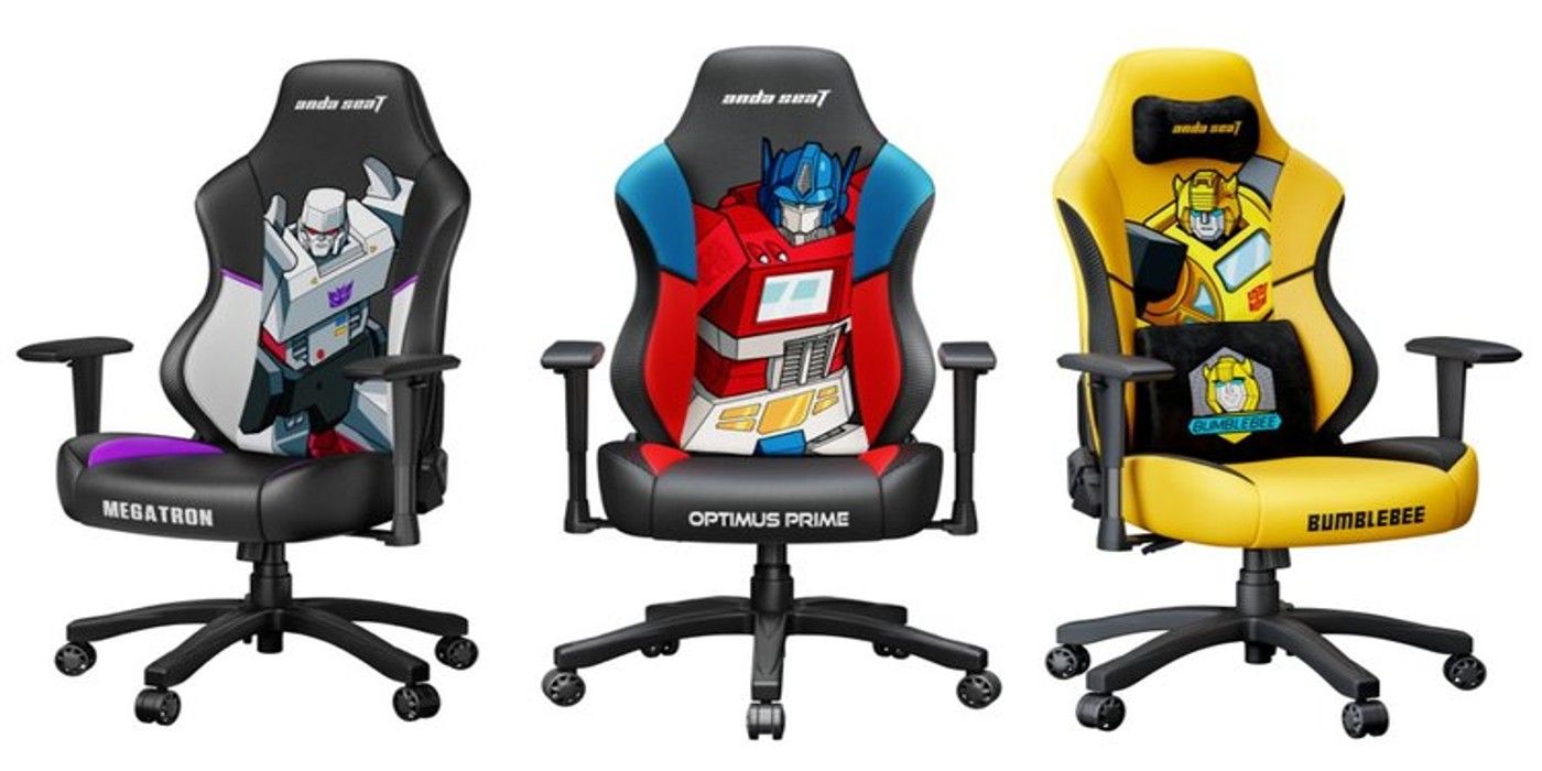 Revisión de la silla para juegos premium AndaSeat Transformers: demasiado cálida, pero cómoda