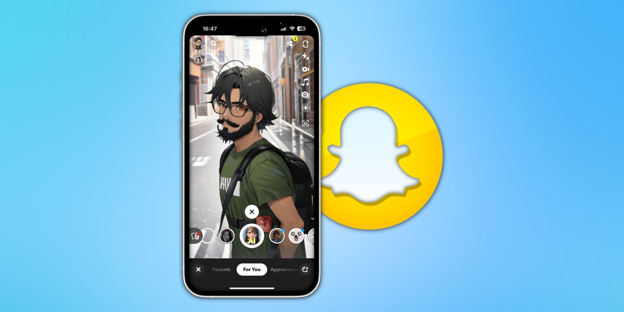 Snapchat Anime AI: cómo encontrar y utilizar la nueva lente de IA generativa
