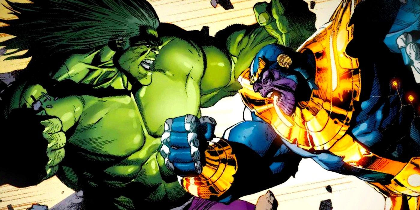 Thanos vs Hulk Rematch soluciona la pelea más engañosa del MCU