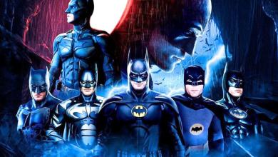 Todos los Batman de acción real se unen para una película cruzada épica en el nuevo póster para fans de DC