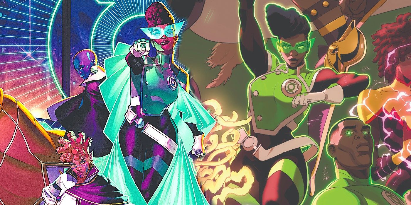 "Un tributo a los superhéroes negros de DC": el galardonado equipo Green Lantern regresa para la nueva antología DC POWER