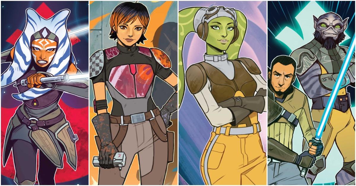 Variantes del décimo aniversario de Star Wars Rebels cubrirán Marvel Comics