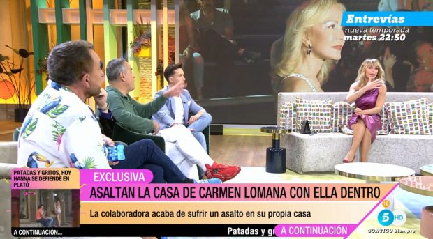 Robo en casa de Carmen Lomana / Telecinco