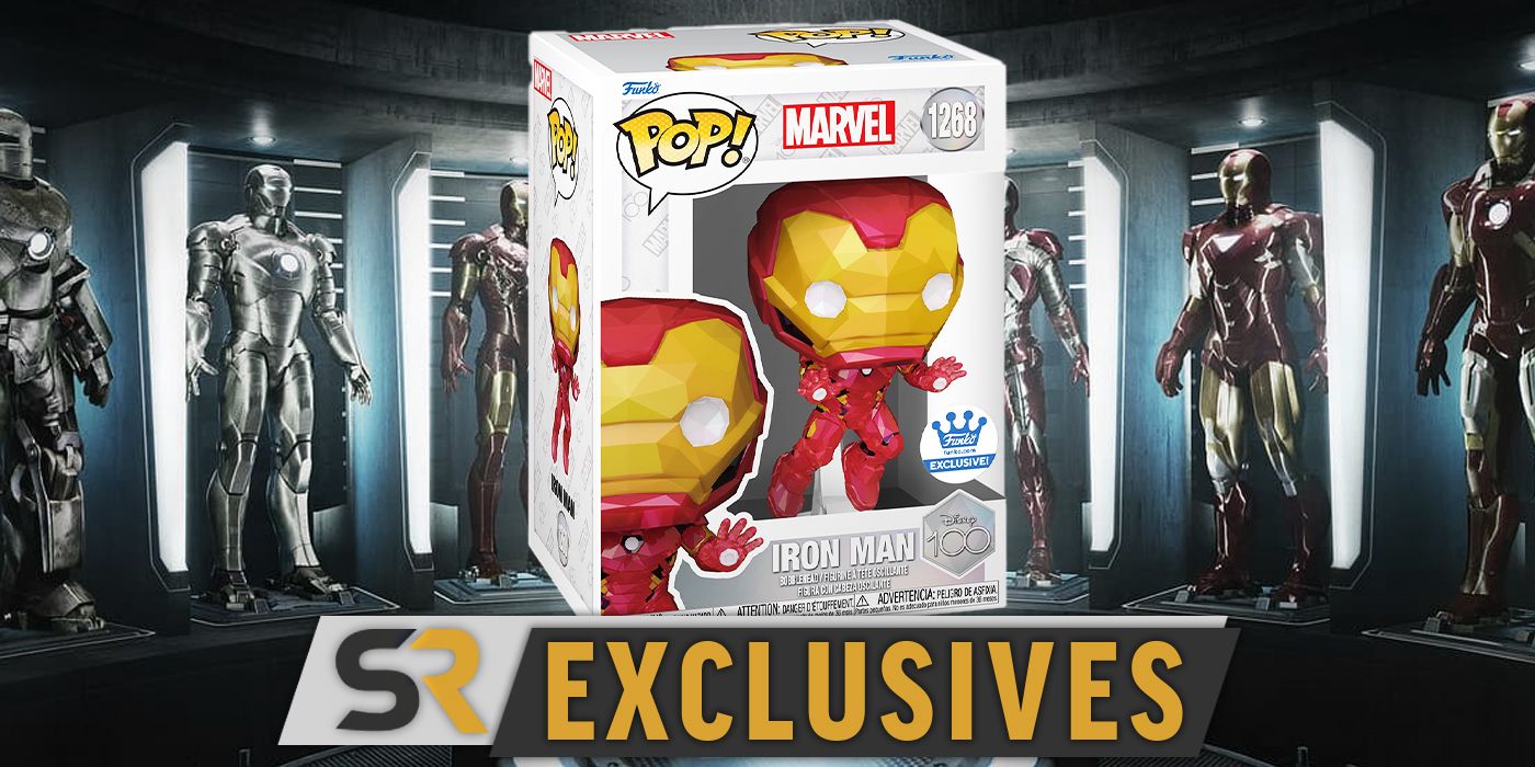 ¡Disfruta de un primer vistazo a Disney 100 Iron Man Facet Pop de Funko! [EXCLUSIVE]
