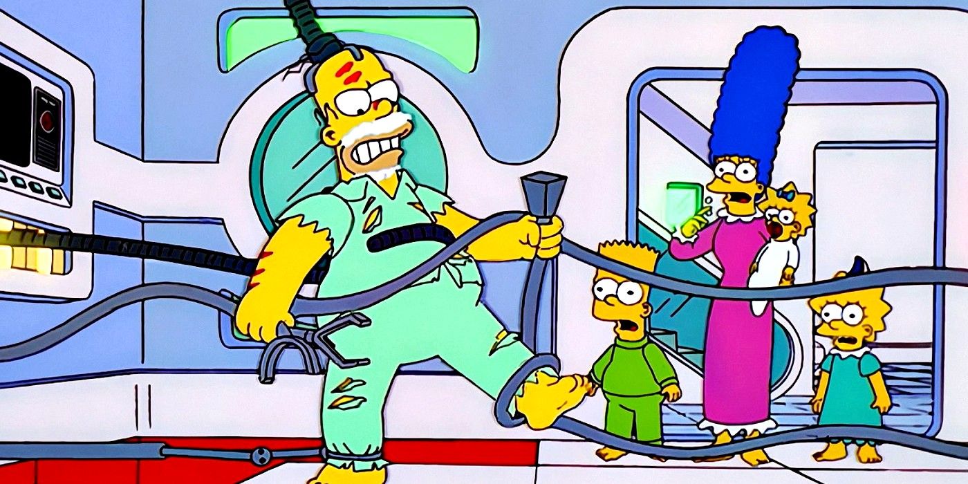 "Su cerebro parece chicle": la casa del árbol de las horrorosas lesiones de Homero Simpson examinada por un experto médico