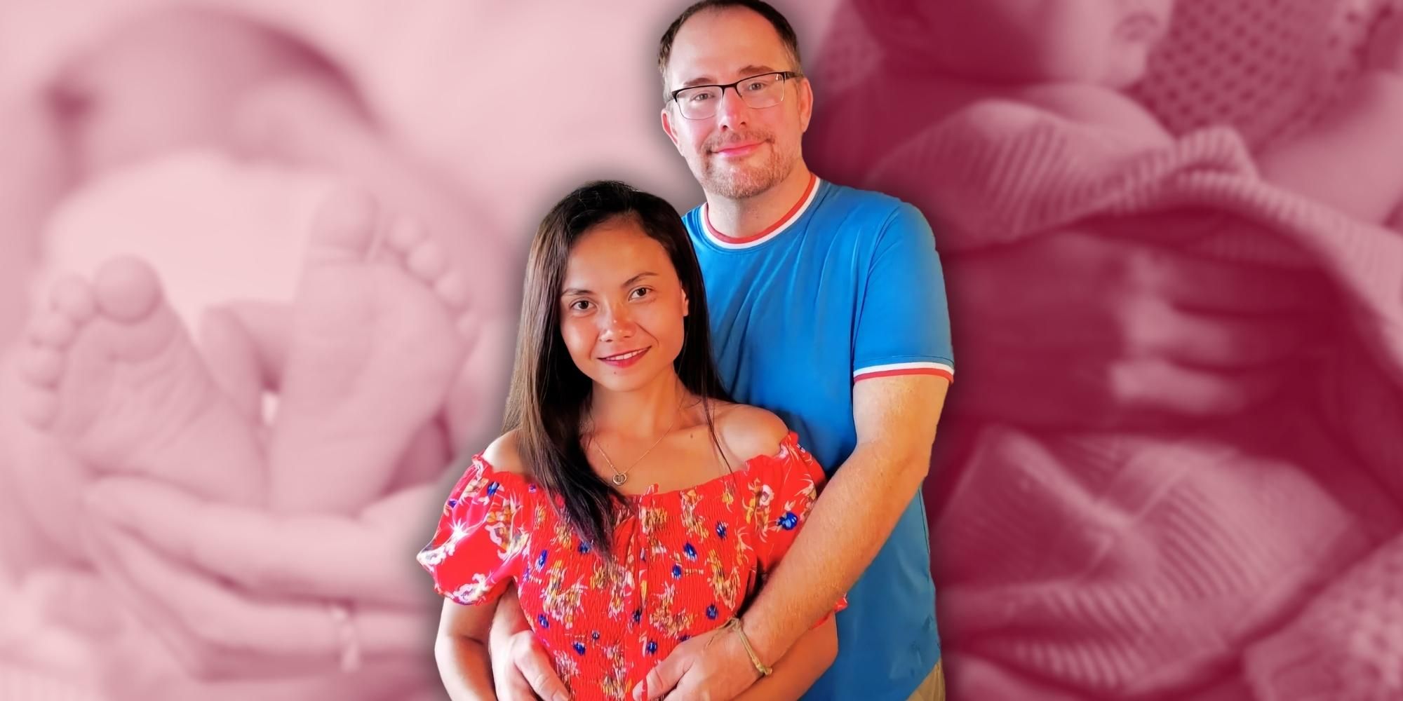 Sheila, prometido de 90 días, revela foto del "futuro bebé" con David (vea cómo se vería su hijo)