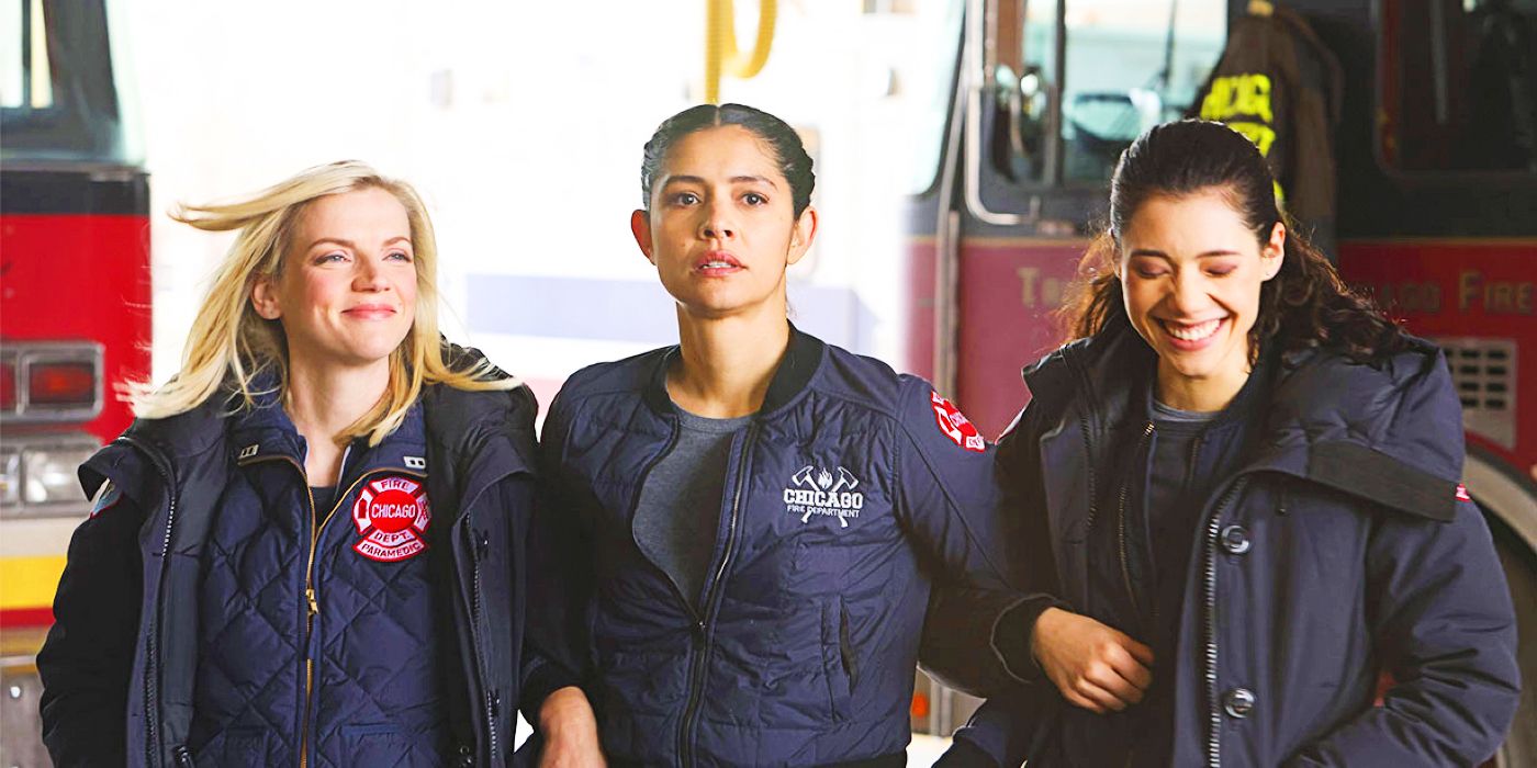 Las principales estrellas femeninas de Chicago Fire se reúnen antes de la salida de Kara Killmer de la temporada 12