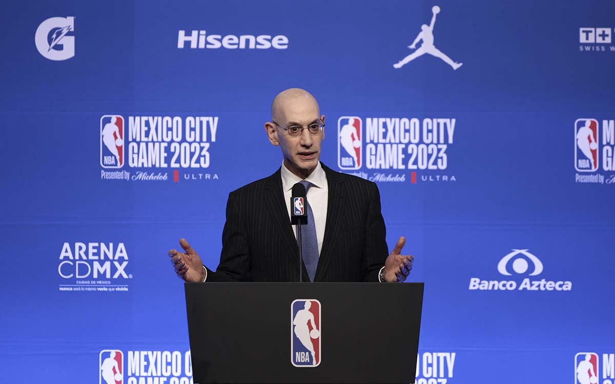 Adam Silver insiste en la posibilidad de que la Ciudad de México tenga un equipo de la NBA