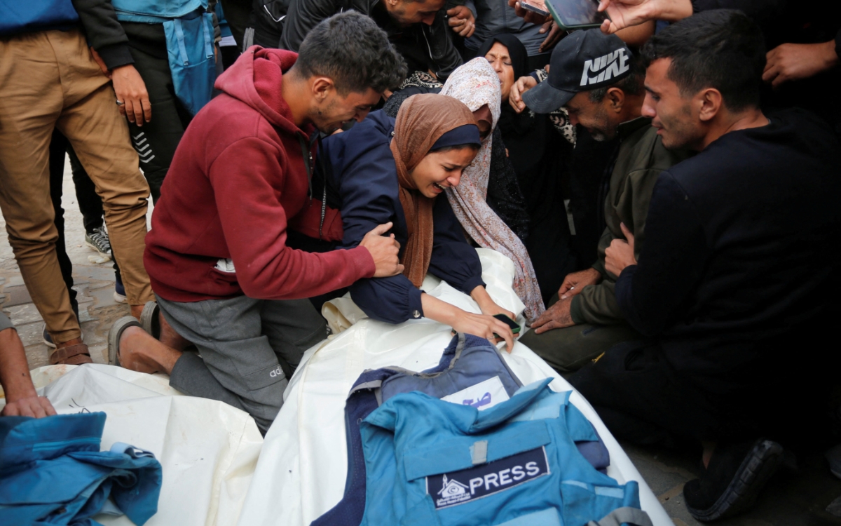 Al menos 57 periodistas muertos en el conflicto de Gaza: CPJ