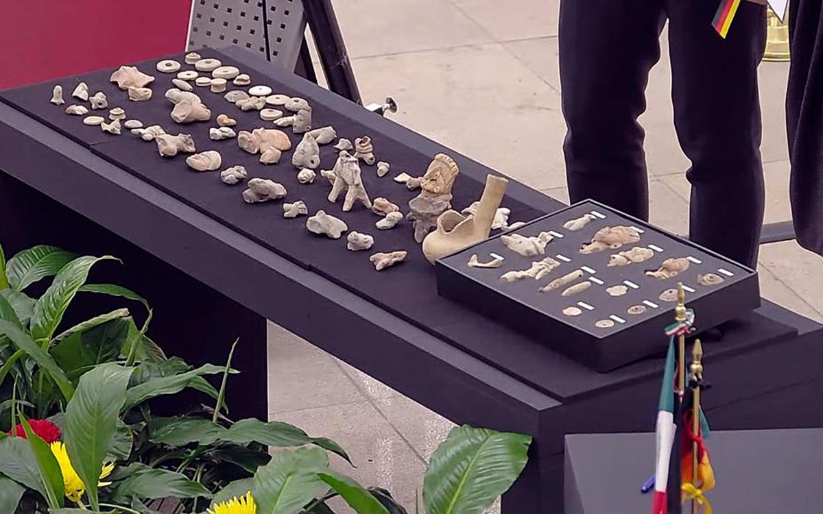 Alemania devuelve a México 75 piezas arqueológicas ligadas a la cultura huasteca