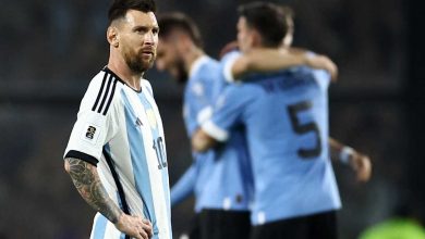 Argentina pierde por primera vez desde el Mundial; gran partido de Uruguay