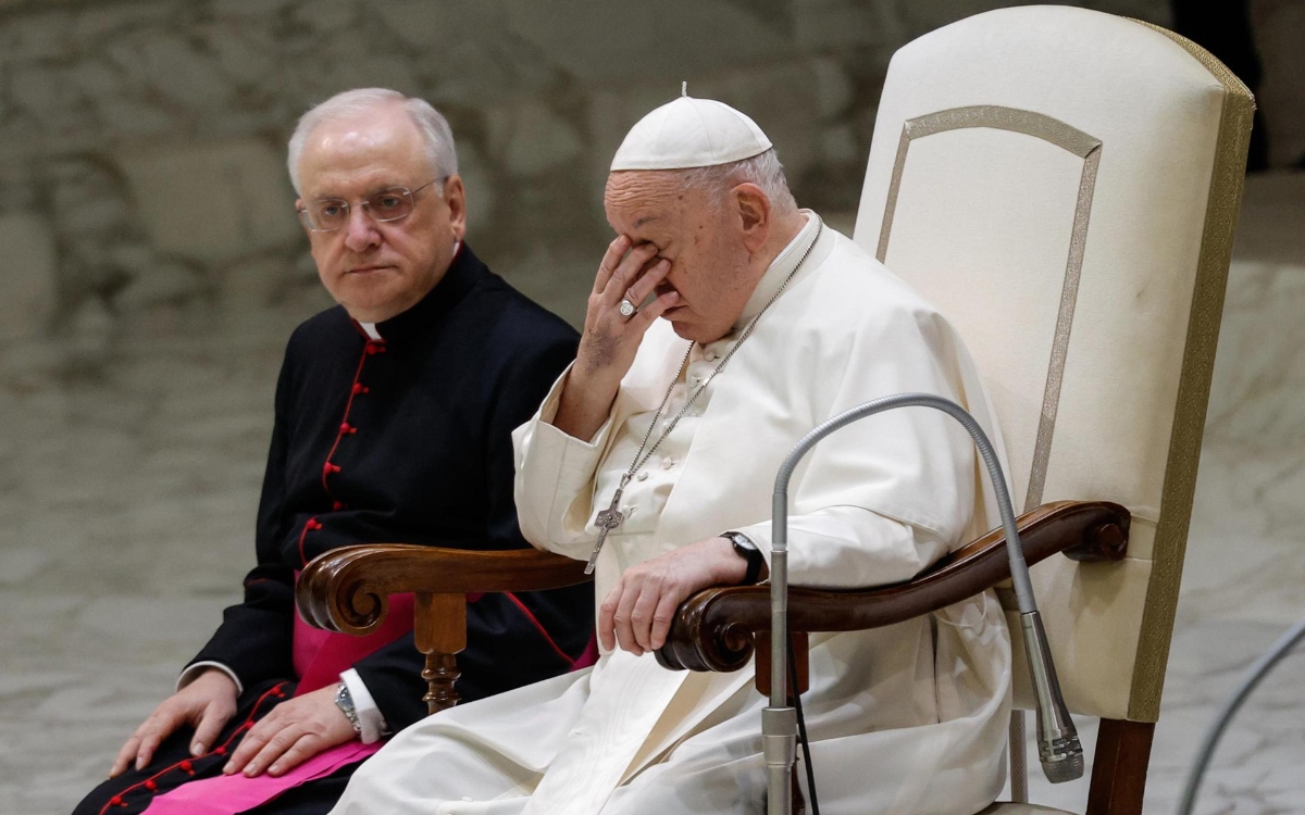 ‘Aún no estoy bien’, asegura el Papa Francisco