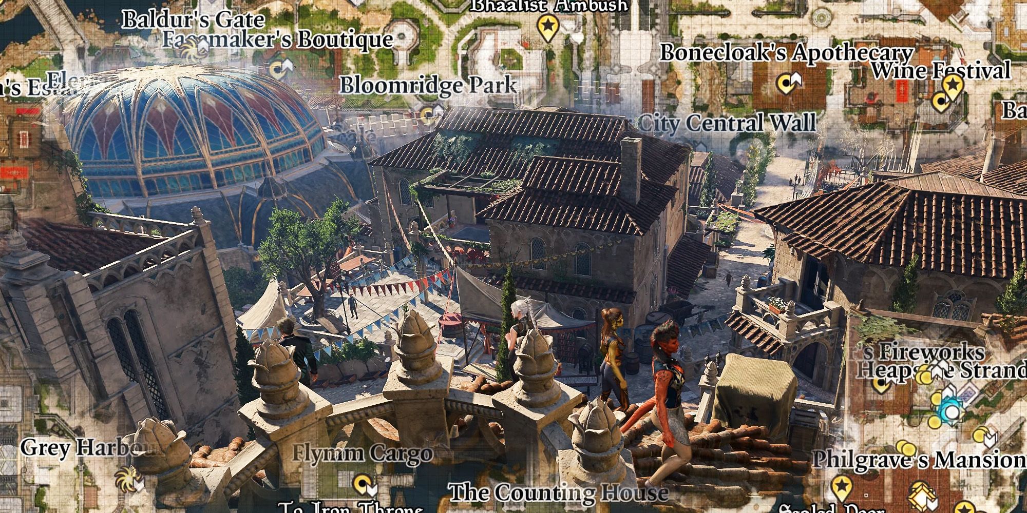 Baldur's Gate 3: Cómo encontrar la ciudad baja