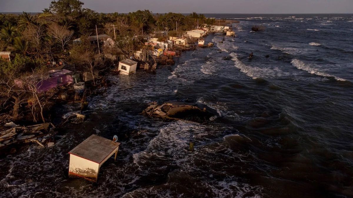 Cambio climático: Comunidad El Bosque pierde 35 casas más al aumento de nivel del mar
