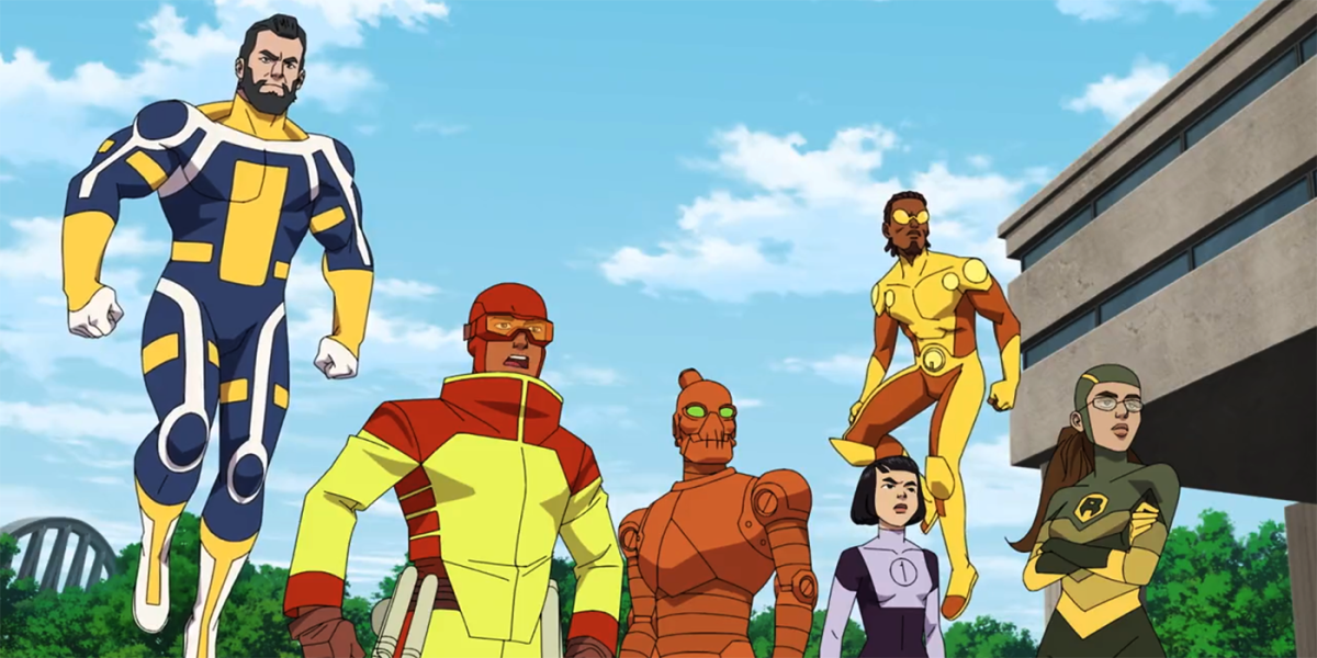 Clip del episodio 2 de la temporada 2 de Invincible: Shapesmith se mete con los guardianes del globo