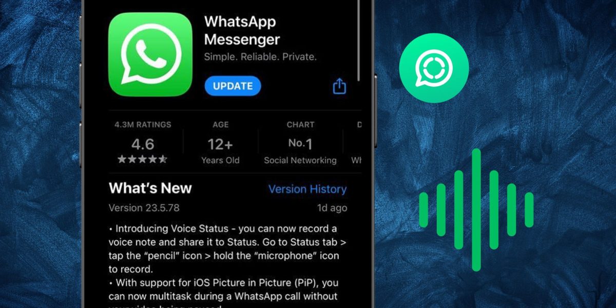 Cómo publicar un estado de voz en WhatsApp (Android y iPhone)