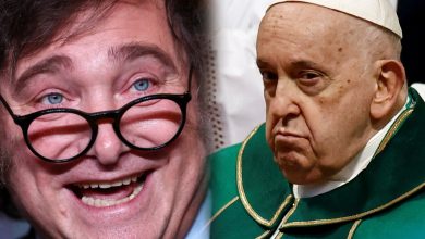 De 'imbécil' a 'su santidad': Milei cambia su tono hacia el papa Francisco
