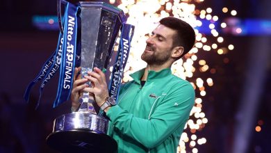 Djokovic aplasta a Sinner y gana su séptimo título del ATP Finals