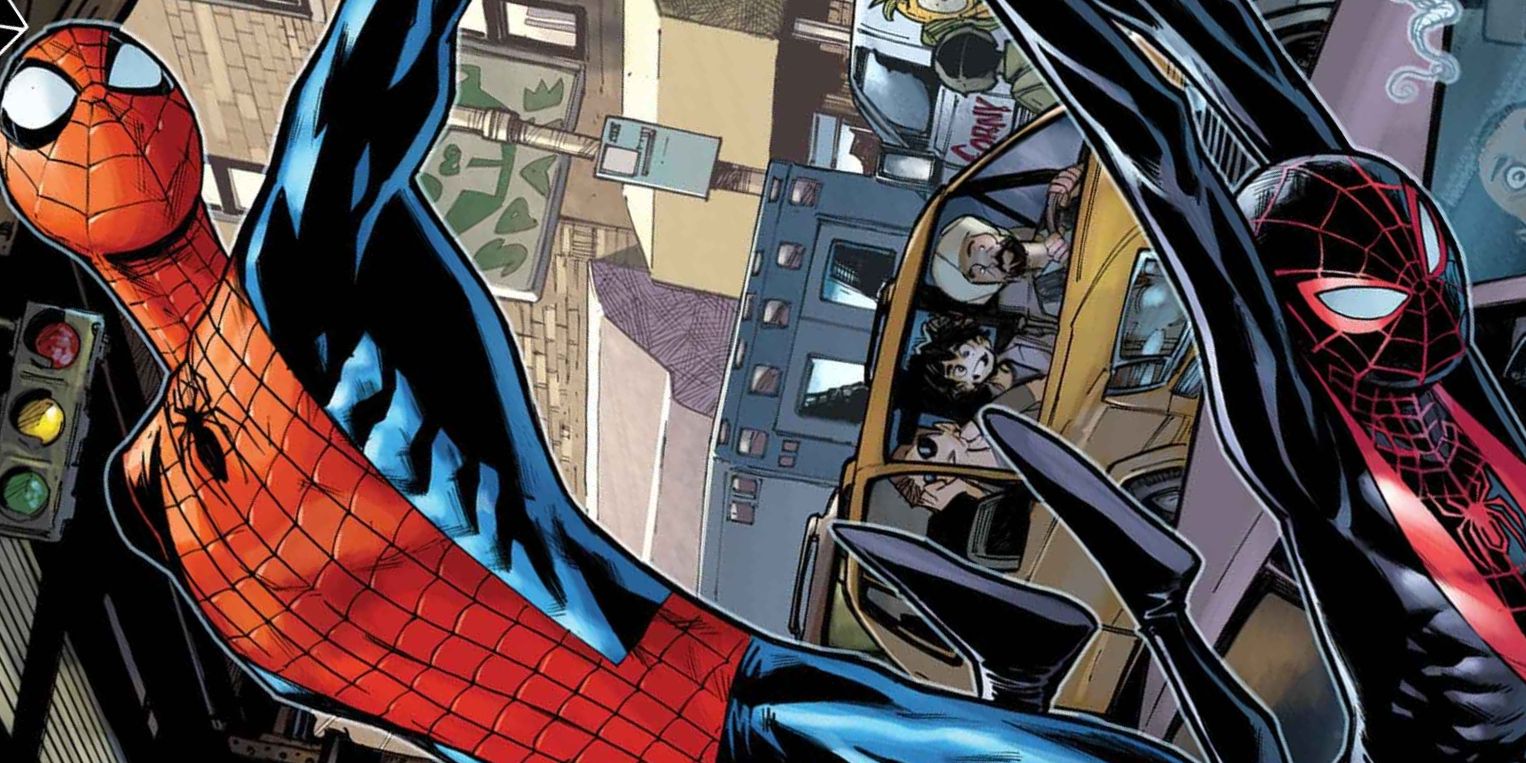 ESPECTACULARES HOMBRES ARAÑA: Peter Parker y Miles Morales se unen para su primer cómic en curso
