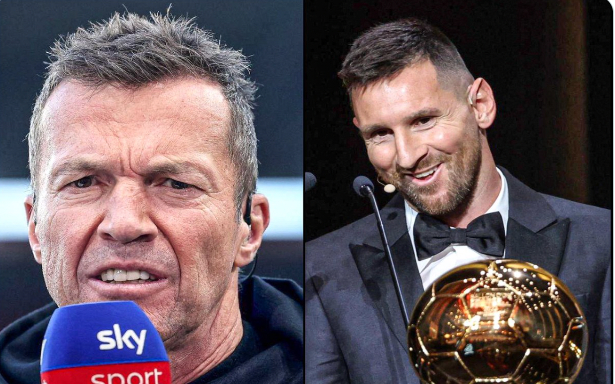 “El Balón de Oro de Messi es una farsa, Haaland rindió mejor”: Matthäus | Video