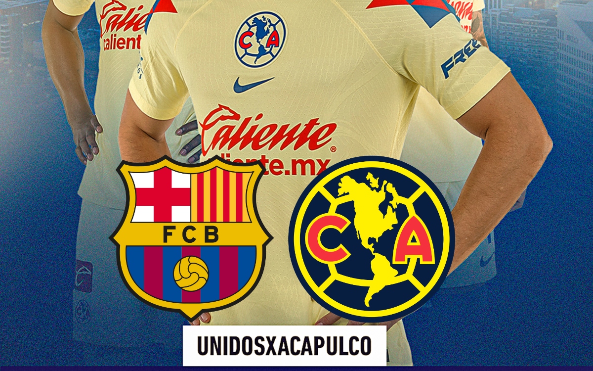 El Club América jugará un partido amistoso ante el Barça para apoyar a Acapulco