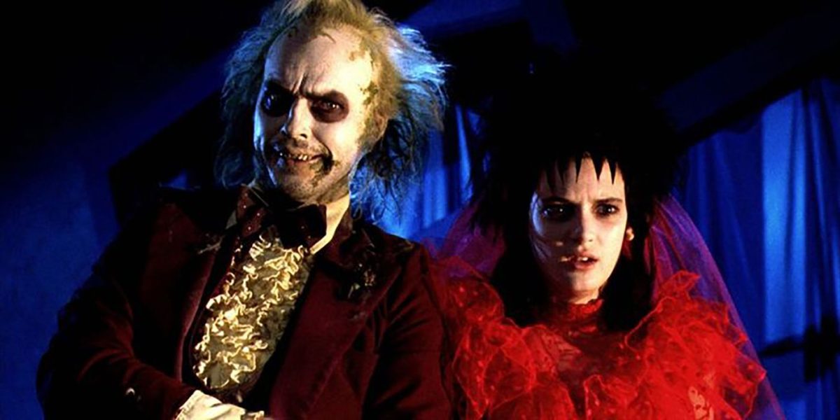 El arte de Beetlejuice 2 predice cómo podrían verse Michael Keaton y Winona Ryder