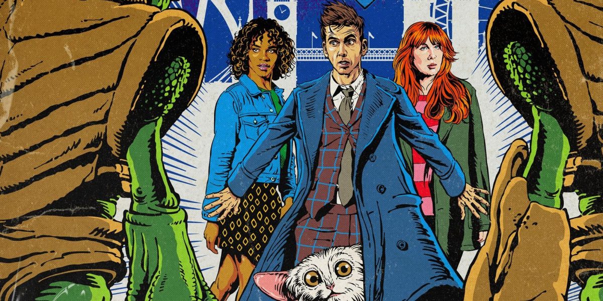 El arte del 60 aniversario de Doctor Who rinde homenaje a los orígenes cómicos de la bestia estelar