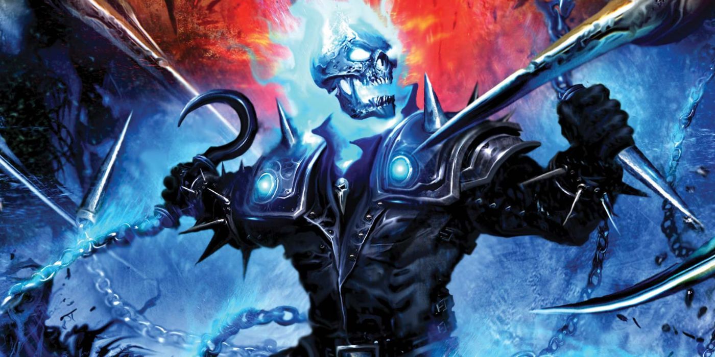 El cosplay de Ghost Rider desata su rara forma de fuego azul