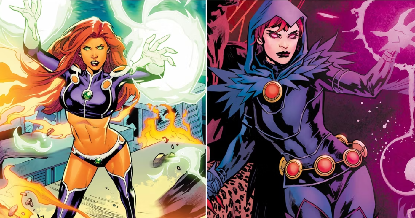 El cosplay de Starfire y Raven muestra el poder combinado de los héroes más fuertes de los titanes