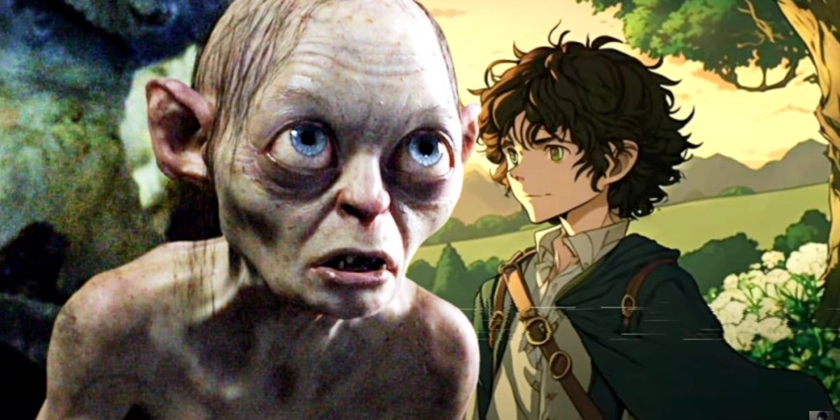 El señor de los anillos como video de anime confunde a Gollum con Yoda (pero Legolas se ve básicamente igual)