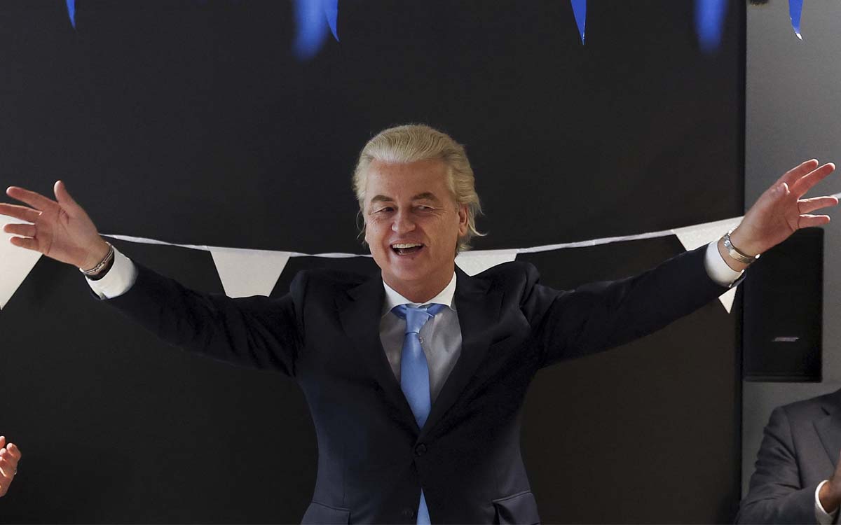 El ultraderechista Geert Wilders gana las elecciones en Países Bajos y busca formar gobierno