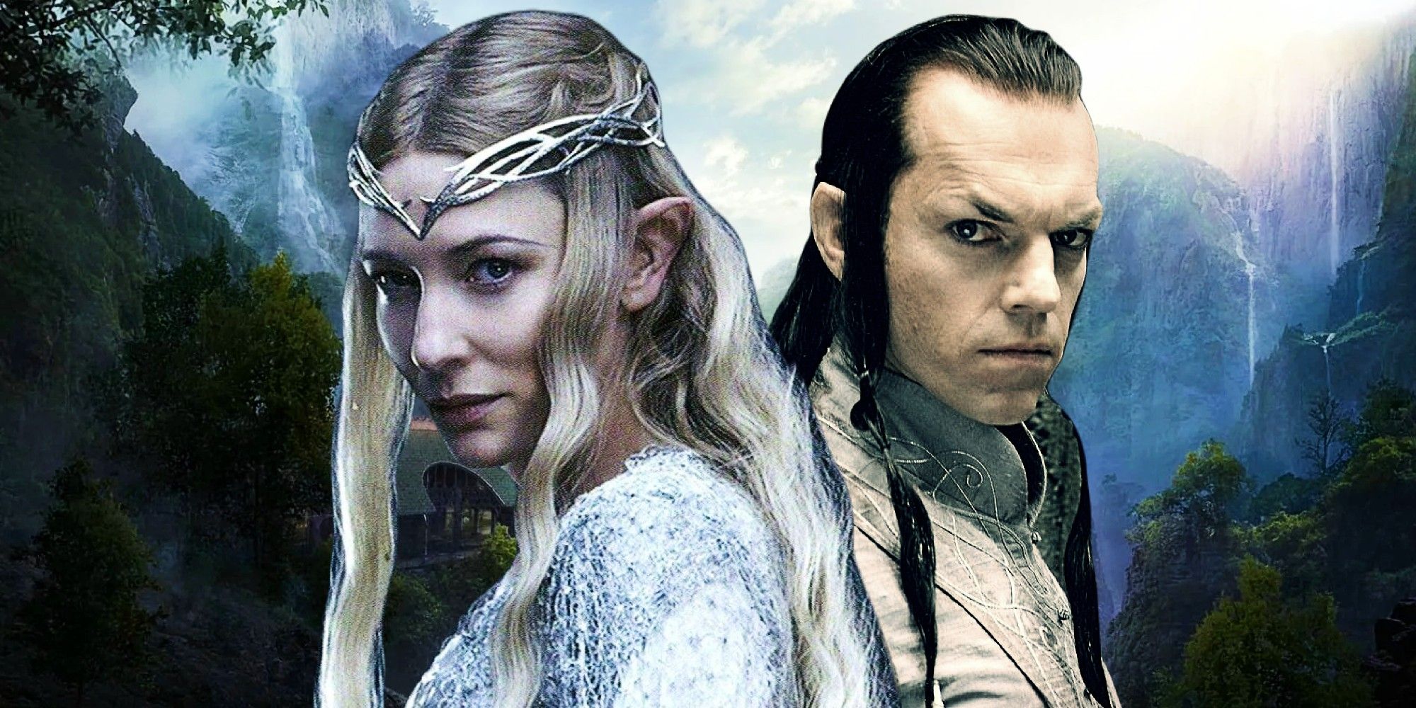 Elrond vs.  Galadriel: ¿Qué elfo de El señor de los anillos ganaría?