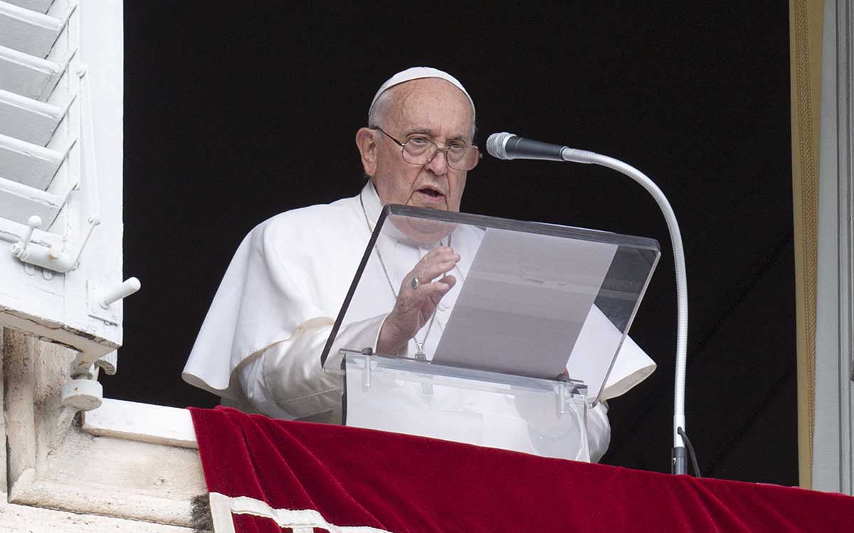 ‘En nombre de Dios, paren el fuego’, llamado del papa Francisco sobre conflicto en Gaza